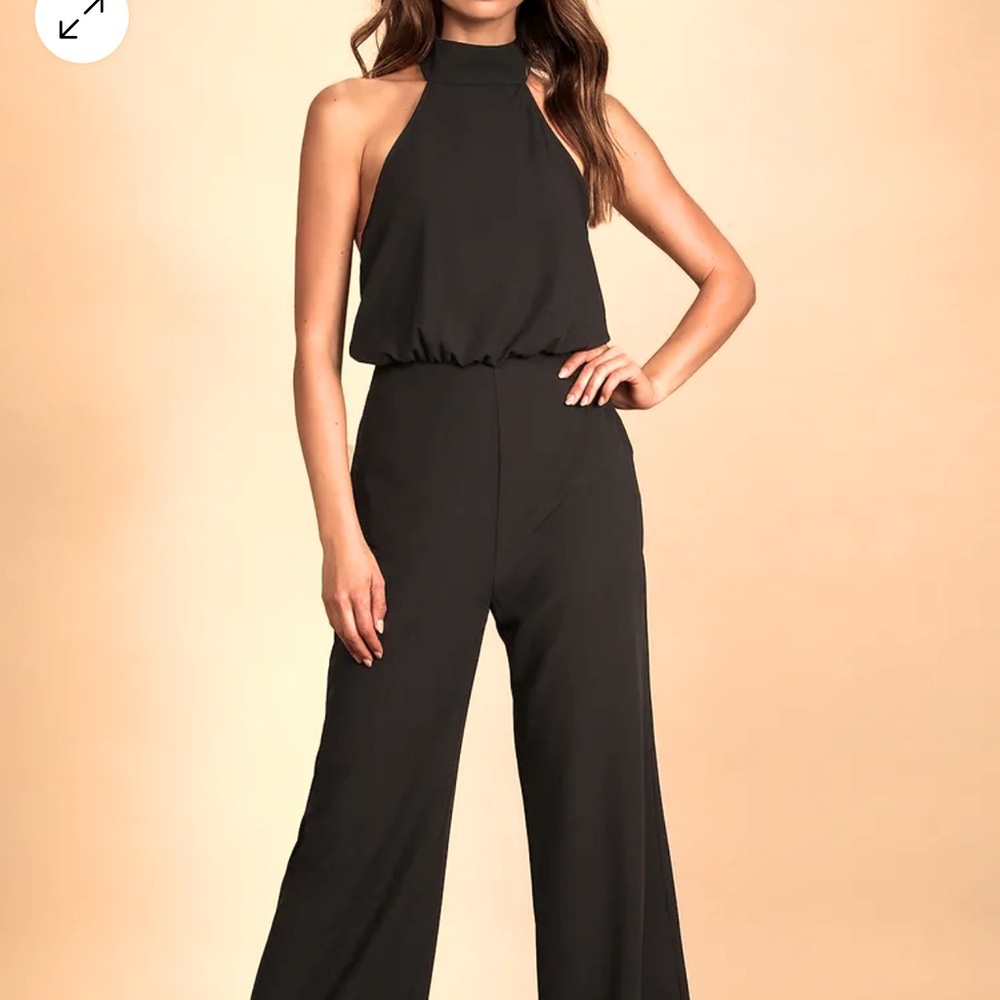 Lulus XS black jumpsuit
